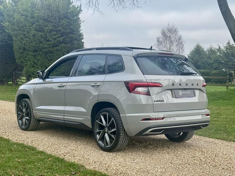 Used Skoda Karoq SportLine 150 HP (110 kW) 2020 Grey SUV