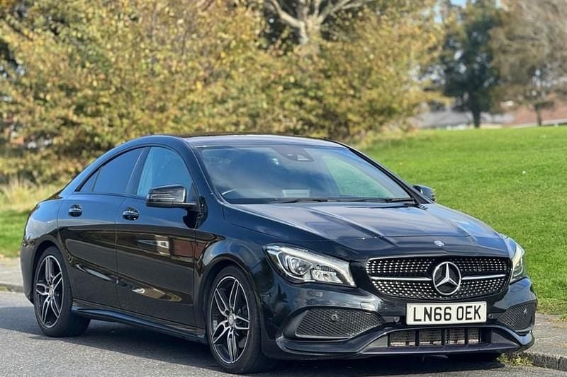 Black Used 2016 Mercedes CLA220 AMG line Sedan | £9,995 (Good price) - Image 1/1