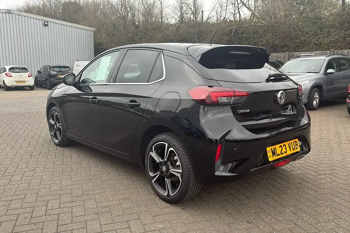 Used Vauxhall Corsa Ultimate 130 HP (95 kW) 2023 Black Hatchback
