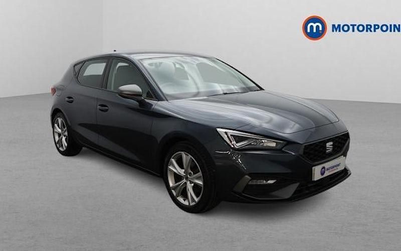 Grey Used 2022 Seat Leon FR Hatchback | £17,799 (A bit pricey) - Image 1/4