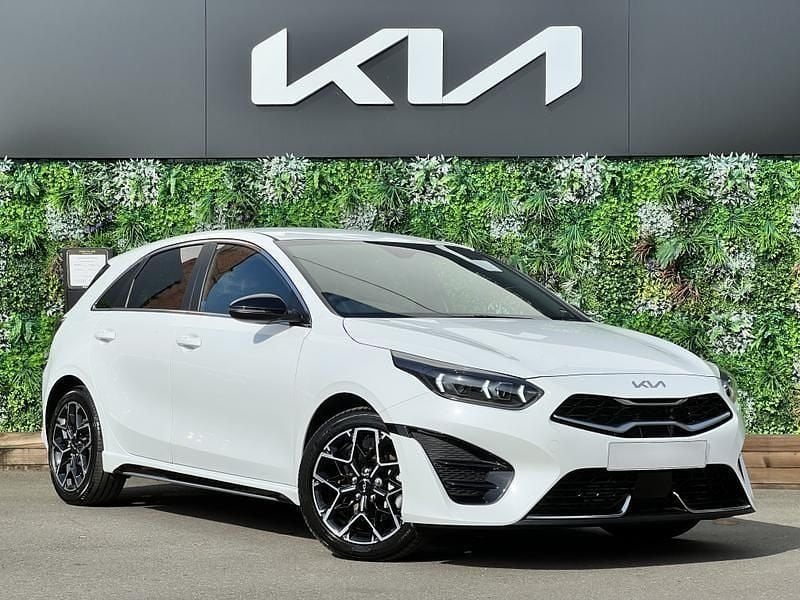 White New 2025 Kia Ceed GT-Line Hatchback | £23,495 (A bit pricey) - Image 1/4