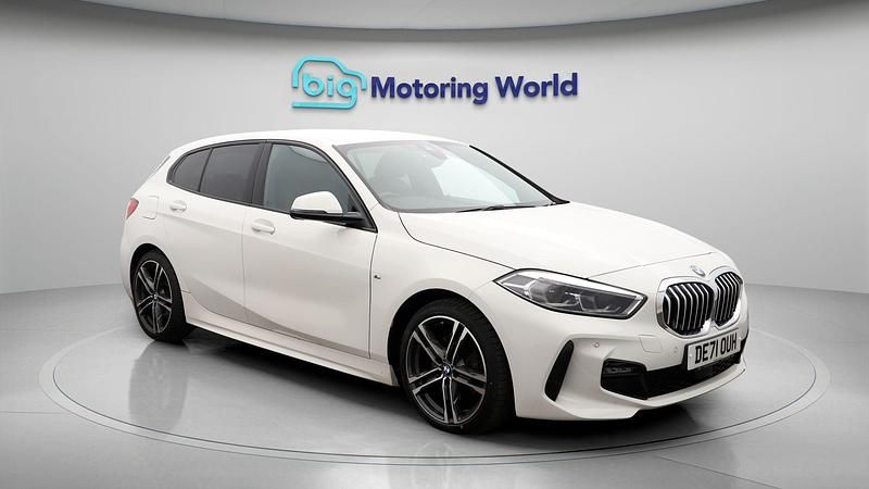 White Used 2021 BMW 118 M Sport Hatchback | £18,200 (Fair price) - Image 1/4