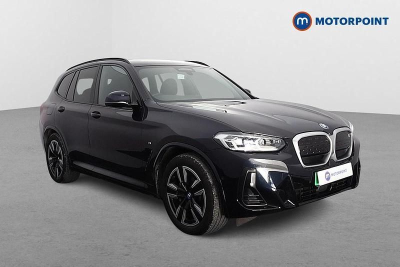 Black Used 2022 BMW iX3 M Sport SUV | £27,599 (Good price) - Image 1/4
