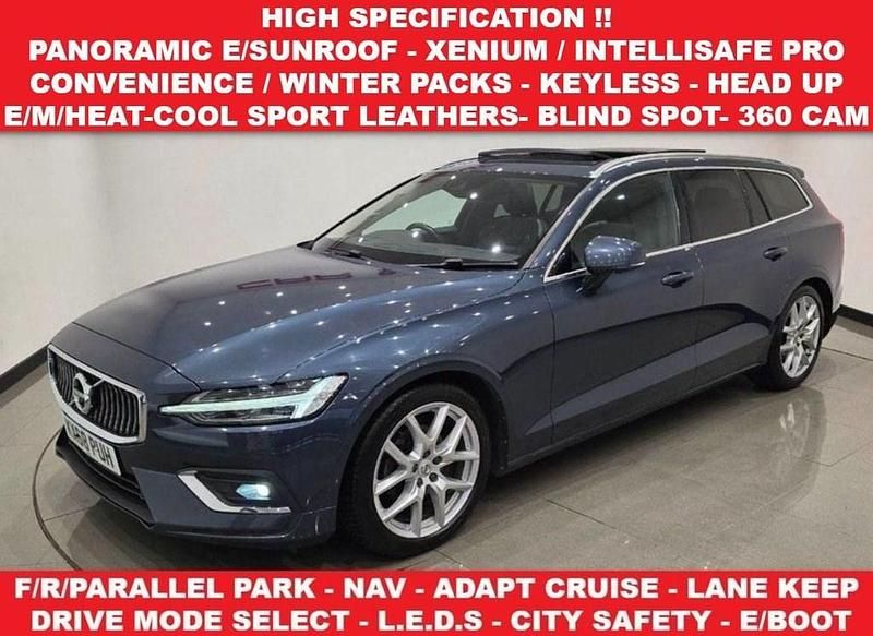 Used Volvo V60 Inscription 190 HP (139 kW) 2018 Blue Estate