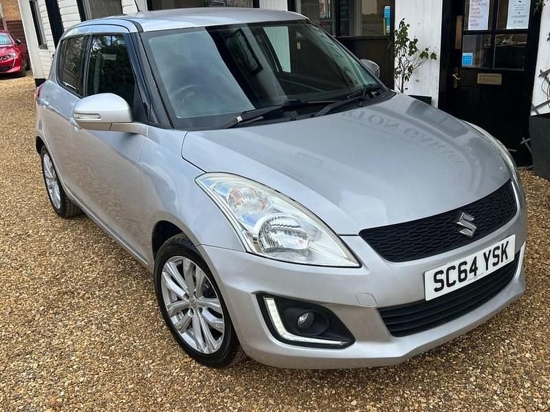 Silver Used 2015 Suzuki Swift SZ4 Hatchback | £5,799 (Fair price) - Image 1/4