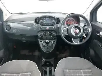 Used Fiat 500 Lounge 69 HP (50 kW) 2019 Grey Hatchback