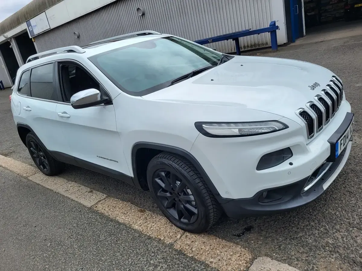 Used Jeep Cherokee Limited 2014 White SUV