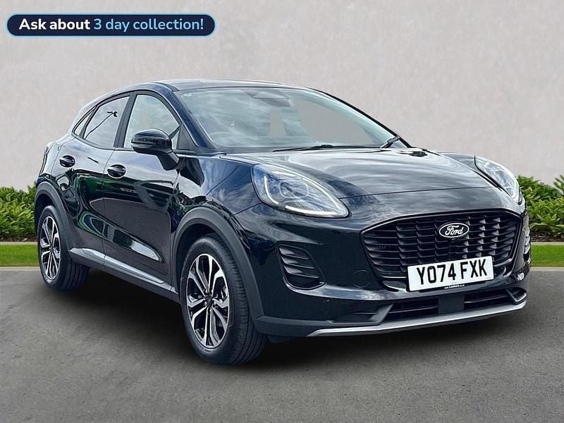 Black Used 2025 Ford Puma Titanium Hatchback | £20,499 (Fair price) - Image 1/4