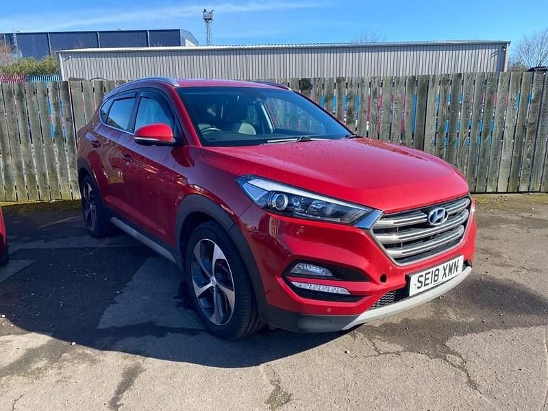 Used Hyundai Tucson Edition 116 HP (85 kW) 2018 Red SUV