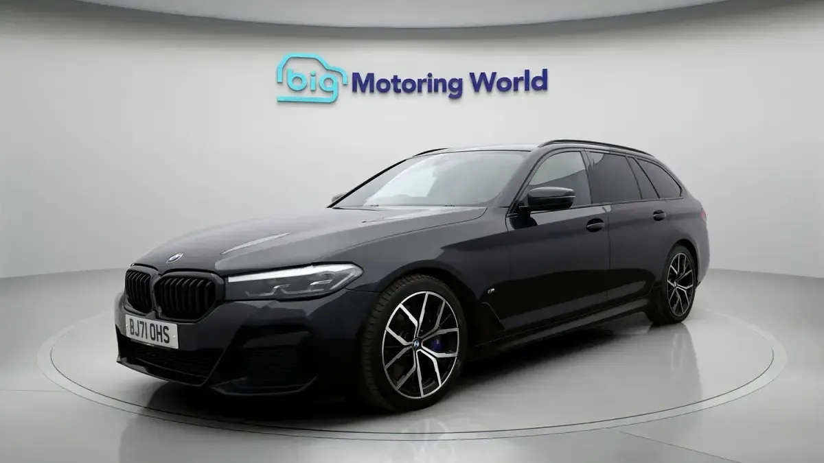 Used BMW 530 M Sport 282 HP (207 kW) 2021 Black Estate