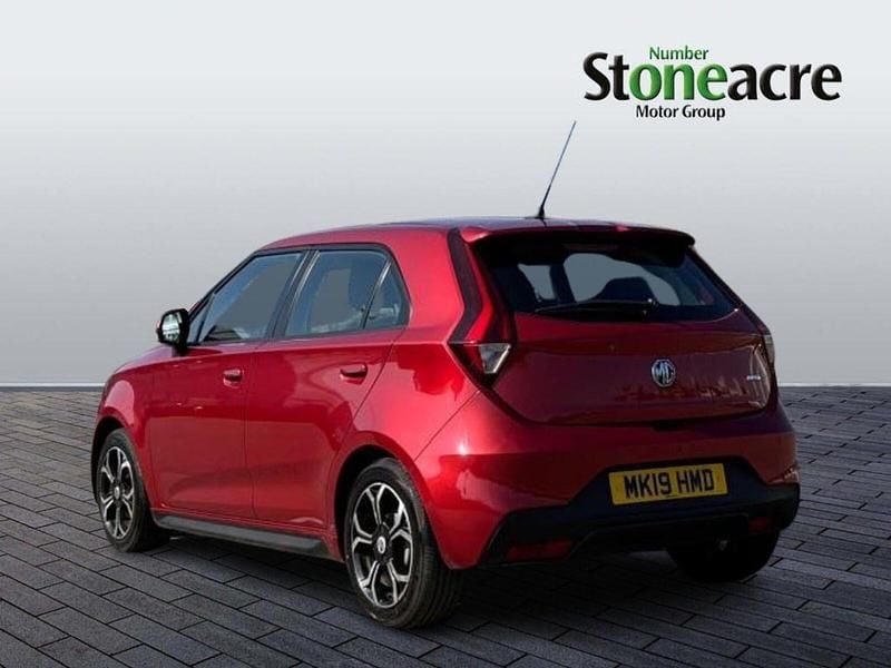 Used MG MG3 Excite 106 HP (77 kW) 2019 Red Hatchback