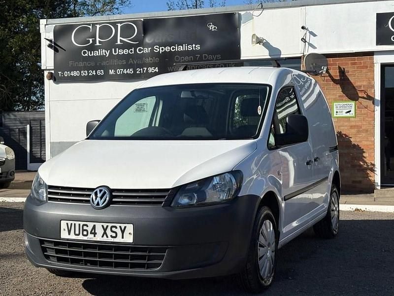 Begagnad VW Caddy Startline 74 HK (54 kW) 2014 Vit Minibuss