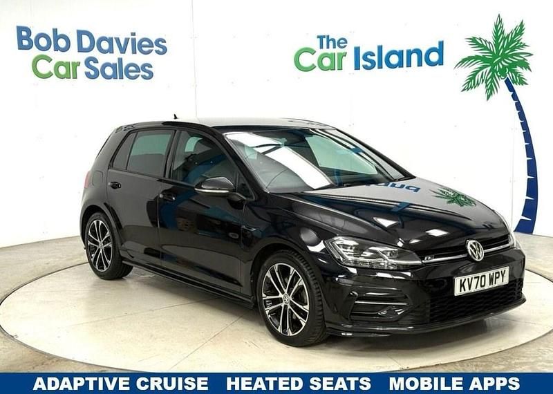 Black Used 2020 VW Golf VII R-line Edition Hatchback | £16,500 (Fair price) - Image 1/4