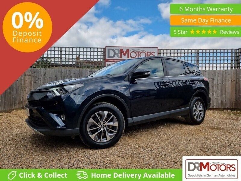 Blue Used 2018 Toyota RAV4 Hybrid SUV | £13,840 (Good price) - Image 1/4