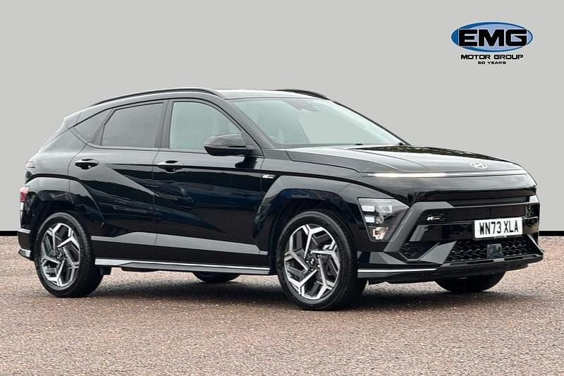 Black Used 2023 Hyundai Kona N Line SUV | £22,795 (Good price) - Image 1/3