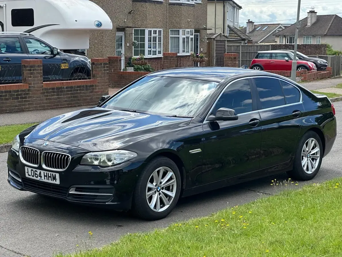 Used BMW 520 Impressive 190 HP (139 kW) 2015 Black Sedan