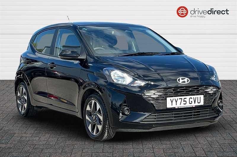 Pearl phantom black New 2025 Hyundai i10 Advanced Hatchback | £16,800 (Good price) - Image 1/4