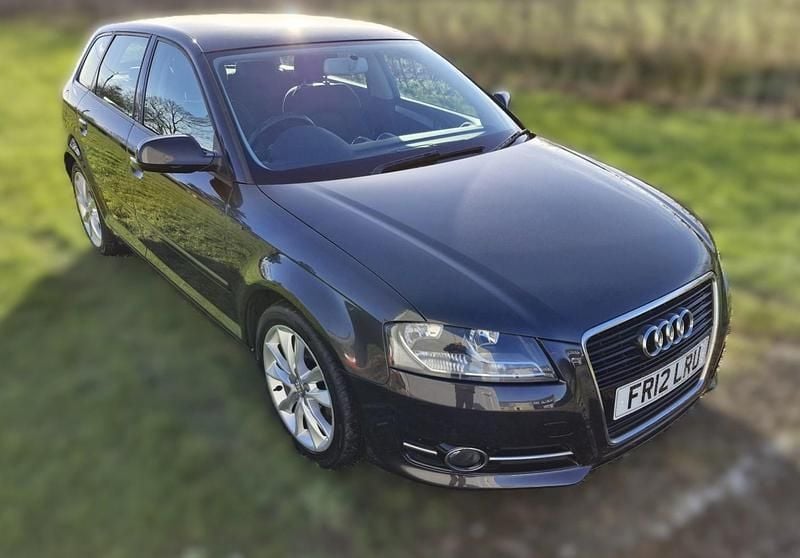 Grey Used 2012 Audi A3 Sportback Sport Hatchback | £4,495 (Fair price) - Image 1/4
