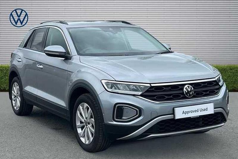 Used VW T-Roc Match 150 HP (110 kW) 2025 Pyrite silver metallic SUV