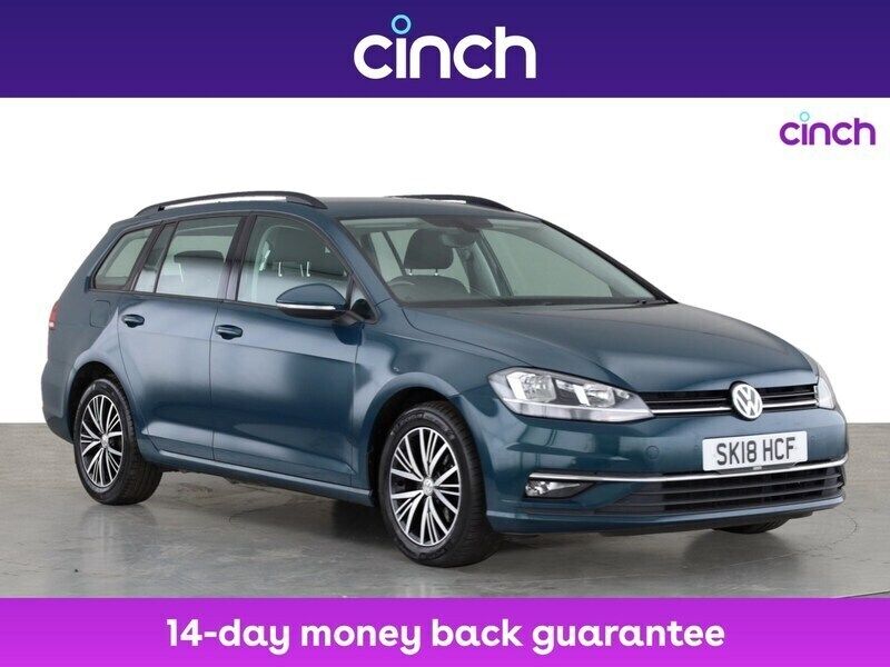 Green Used 2018 VW Golf VII SE Estate | £10,649 (Fair price) - Image 1/3