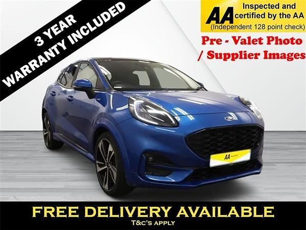 Blue Used 2020 Ford Puma Gen-E ST-Line X SUV | £15,795 (A bit pricey) - Image 1/1