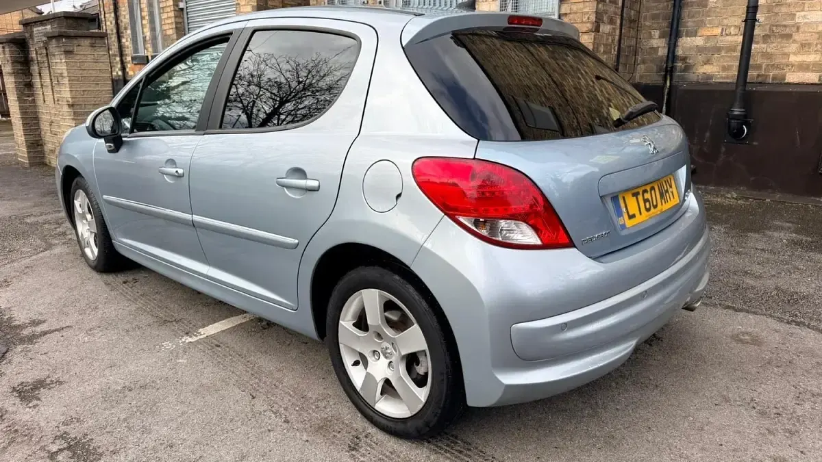 Used Peugeot 207 Sport 120 HP (88 kW) 2010 Blue Hatchback