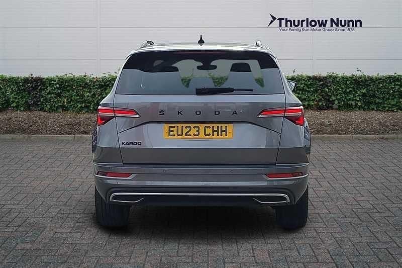 Used Skoda Karoq SportLine 150 HP (110 kW) 2023 Grey SUV