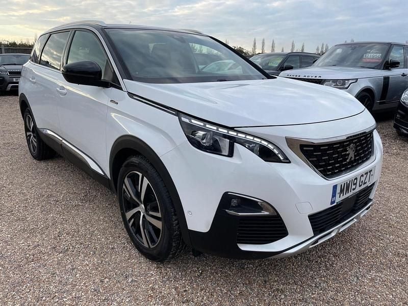 Used Peugeot 5008 GT-line 130 HP (95 kW) 2019 White SUV