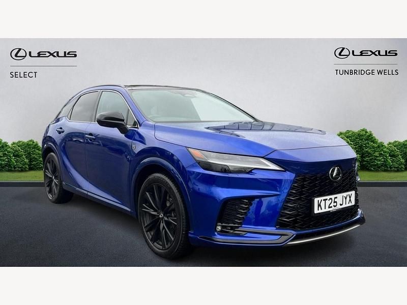 Blue Used 2025 Lexus RX500h Sport Line SUV | £64,672 (Good price) - Image 1/3
