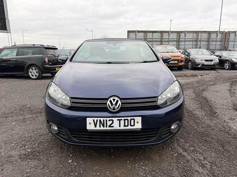 Used VW Golf Cabriolet GT 140 HP (102 kW) 2012 Blue Cabriolet