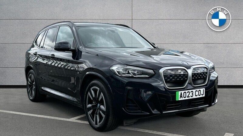 Black Used 2023 BMW iX3 M Sport SUV | £31,099 (Super price) - Image 1/4