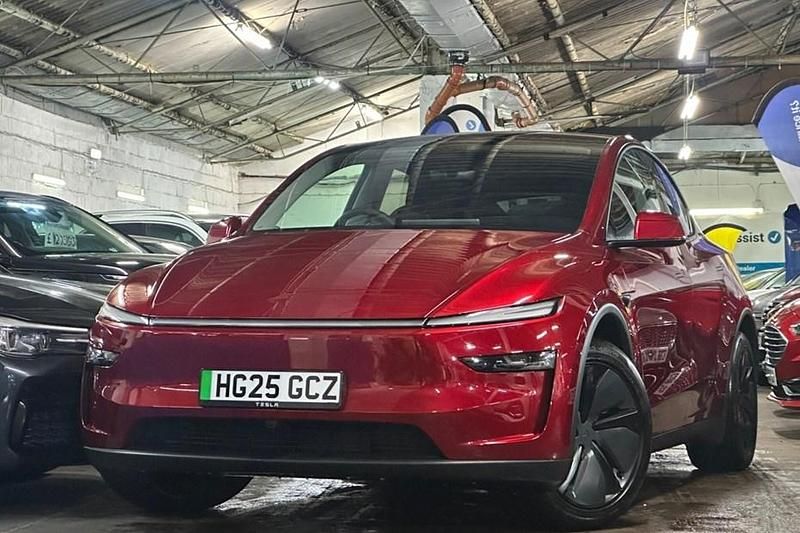 Used Tesla Model Y Long Range AWD 377 kW (513 HP) 2025 Red SUV