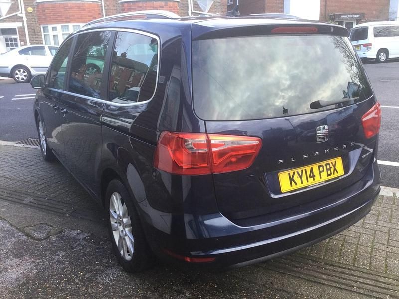 Used Seat Alhambra Ecomotive 140 HP (102 kW) 2014 Blue MPV