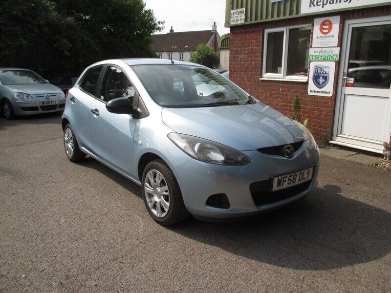 Blue Used 2008 Mazda 2 Hatchback | £3,595 (Expensive) - Image 1/4