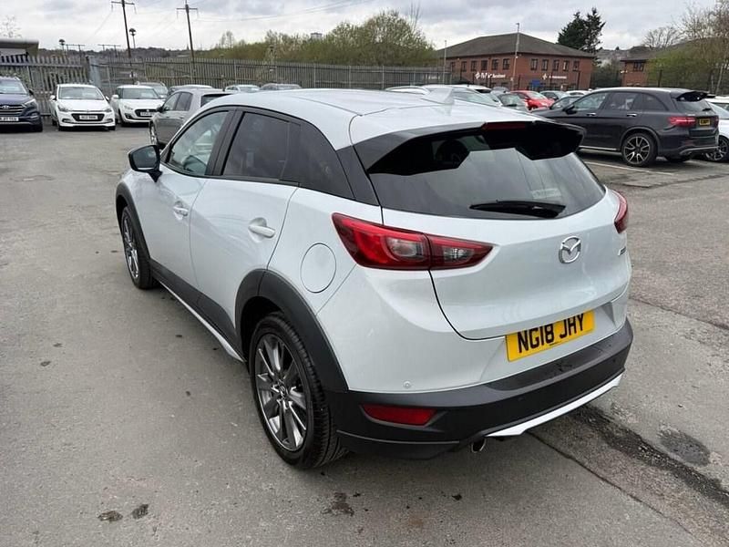 Begagnad Mazda CX-3 Inclusive 120 HK (88 kW) 2018 Silver SUV
