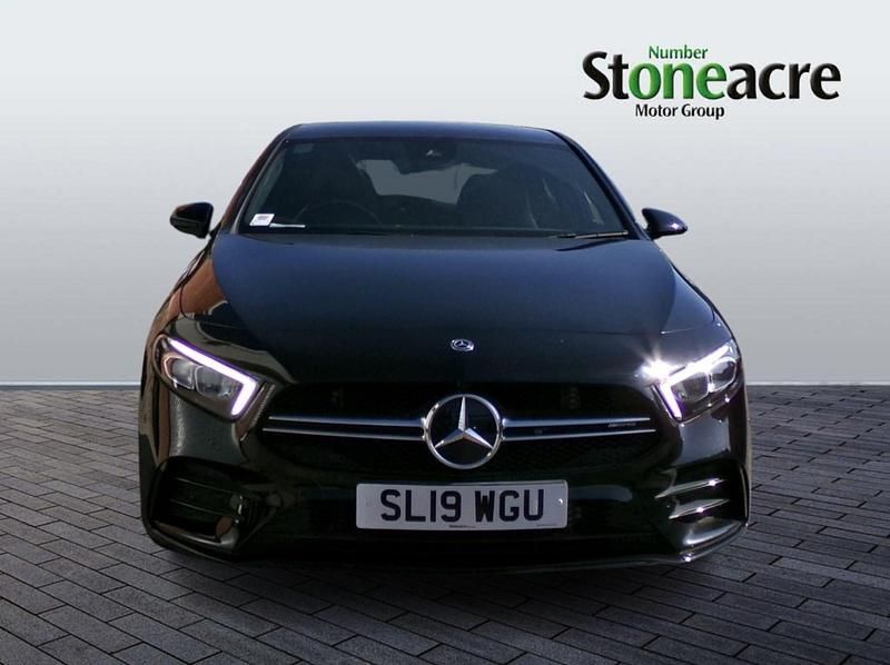 Used Mercedes A35 AMG Premium 301 HP (221 kW) 2019 Black Hatchback