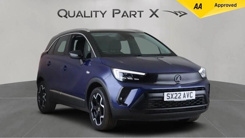 Blue Used 2022 Vauxhall Crossland Ultimate SUV | £11,366 (Good price) - Image 1/3