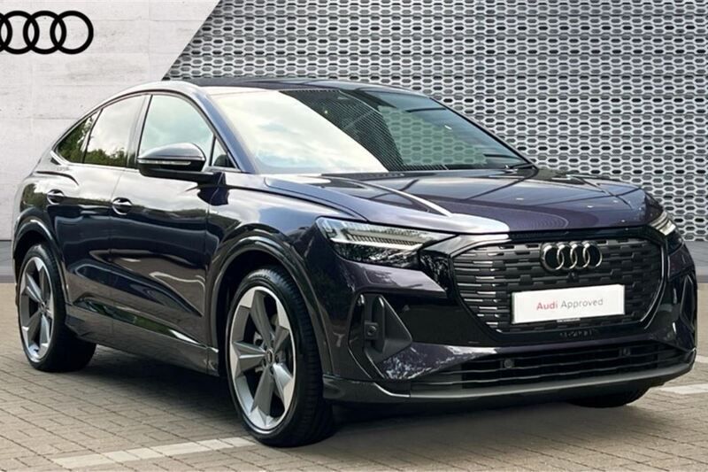 Other Used 2024 Audi Q4 Sportback e-tron Black Edition SUV | £38,231 (Fair price) - Image 1/4