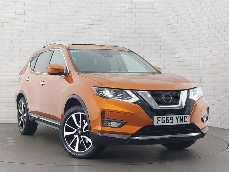 Orange Used 2019 Nissan X-Trail Tekna SUV | £20,998 (Expensive) - Image 1/4