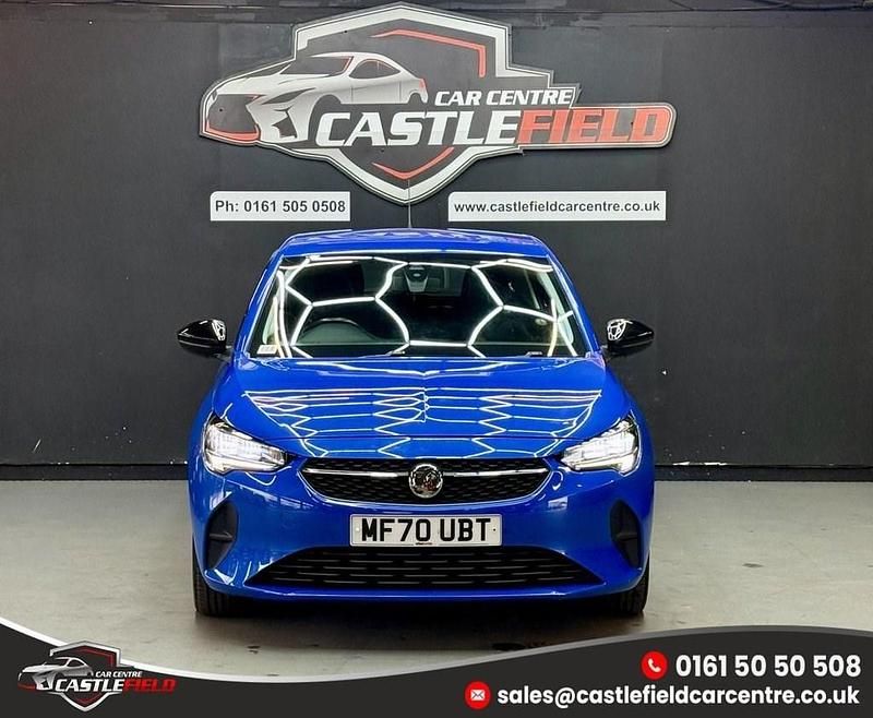 Used Vauxhall Corsa S 102 HP (75 kW) 2020 Blue Hatchback
