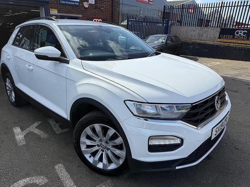 Used VW T-Roc SE 115 HP (84 kW) 2019 White SUV