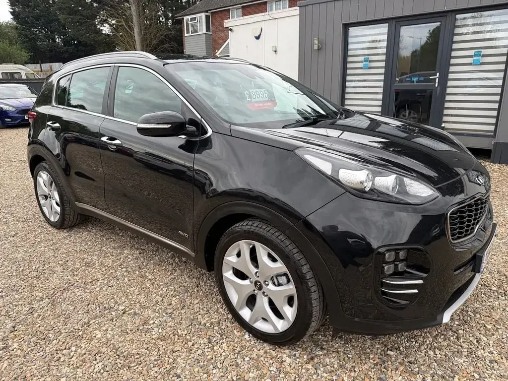 Used Kia Sportage GT-Line 134 HP (98 kW) 2016 Black SUV