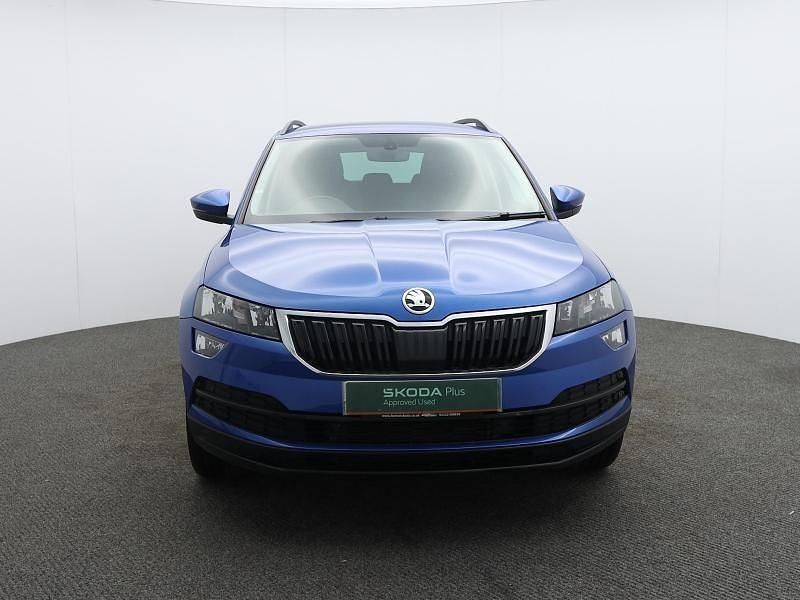 Used Skoda Karoq SE Drive 150 HP (110 kW) 2020 Blue SUV