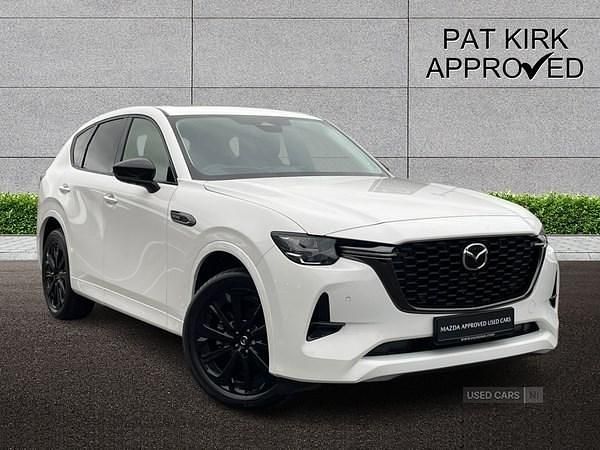 White Used 2024 Mazda CX-60 Homura-Line SUV | £36,995 (A bit pricey) - Image 1/3