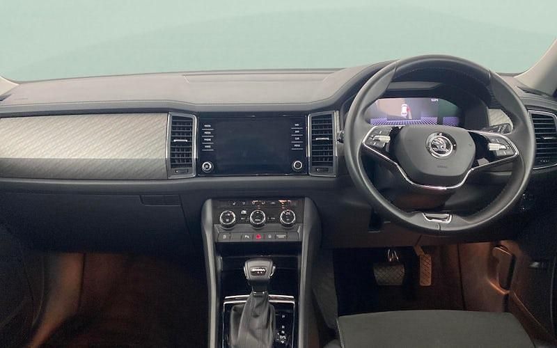 Used Skoda Kodiaq SE L 150 HP (110 kW) 2021 Blue SUV