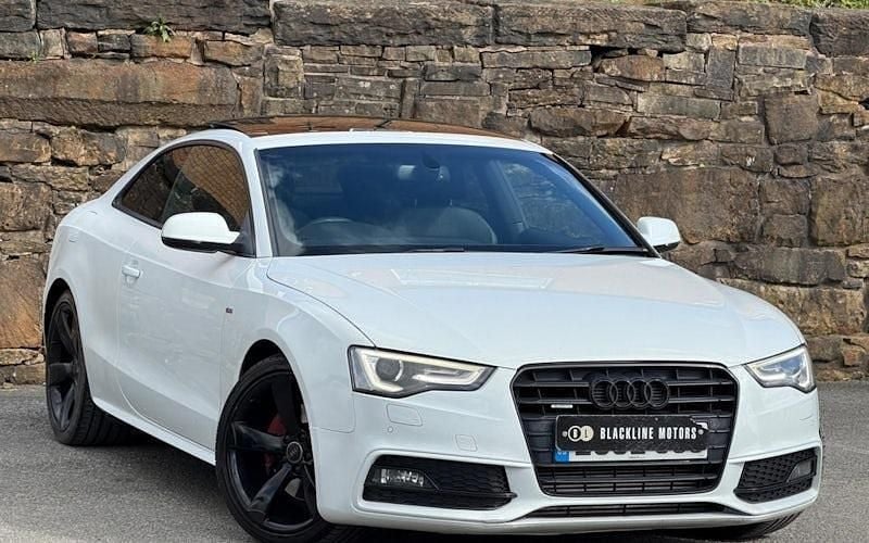 Used Audi A5 Black Edition 245 HP (180 kW) 2013 White Coupe