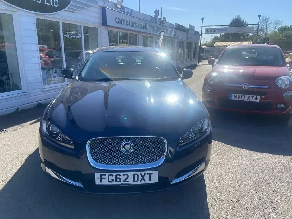 Used Jaguar XF Luxury 163 HP (119 kW) 2012 Blue Sedan