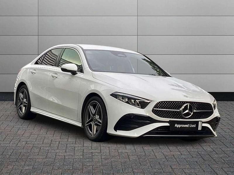 White Used 2023 Mercedes A200 Executive Sedan | £23,995 (Fair price) - Image 1/4