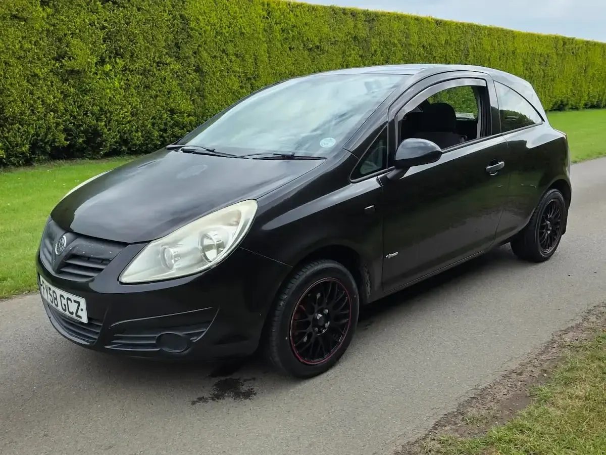Used Vauxhall Corsa 2008 Black Hatchback