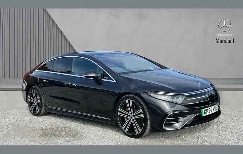 Used Mercedes EQS350 Business 214 kW (292 HP) 2025 Metallic paintwork graphite grey Sedan